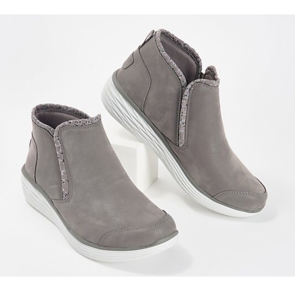 ryka namaste ankle wedge boots